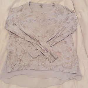 Lovely long sleeve blouse from Lucky Brand